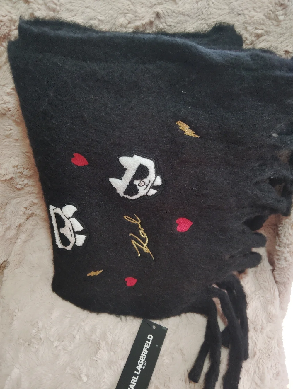 NWT!! Karl Lagerfeld Scarf And Beanie. BUNDLE OF 2 Items!
